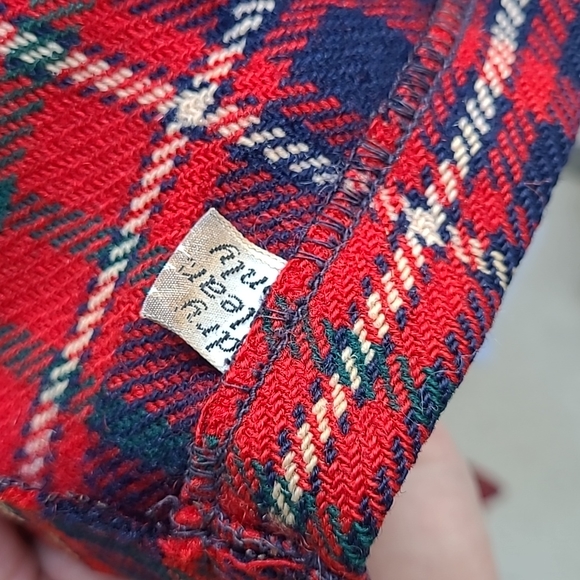 PENDLETON Red Plaid Pure Virgin Wool‎ Medium Mens Heavy Shirt Jacket VTG RARE - Picture 11 of 11